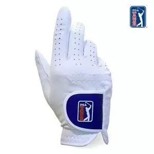 [피지에이투어][PGA TOUR] 골프 양피 남성 오른손 장갑 / 왼손잡이용