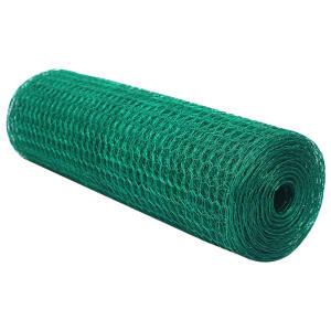 구갑망 1.2m x 9m 국산 PVC 코팅 철망 휀스망 병아리망 닭장
