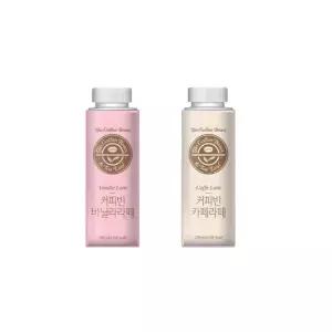 커피빈 바닐라라떼 6개+카페라떼 6개, 250ml 총 12개/무료배송