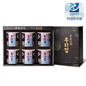 우리나라 우리김(30g,캔김)x6캔 세트