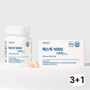 그리스산 100% 매스틱 검 1000 플러스 60정 x (3+1)개