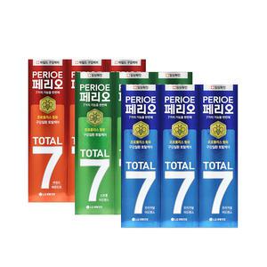 페리오 토탈7 치약 140g x 3개입 선택 프로폴리스 함유 TOTAL7