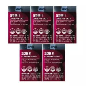 GNM자연의품격 코큐텐11 500mg x 30캡슐 x 5개 / 써클