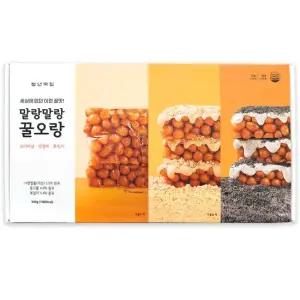 코스트코 청년떡집 세가지맛 말랑말랑 꿀오랑 340g 오리지날 인절미 흑임자)
