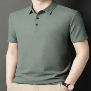 남자 반팔티 골프웨어 와플 칼라 티셔츠 KYUOQ 887