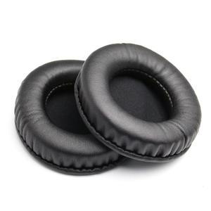 헤드폰 이어패드 스폰지 스펀지 가죽이어패드 50mm 1쌍 쿠션 이어캡 교체