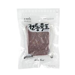 국내산 돼지고기100%로 만든 부드러운 전통육포 온새미로 대용량 900g 업소용