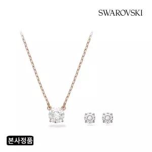 [스와로브스키](강남점)[본사정품/쇼핑백증정] Stilla Attract 로즈골드 세트 5616233