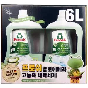프로쉬 알로에베라 세탁세제 독일 친환경 고농축 액상세제 3L x 2개 코스트코