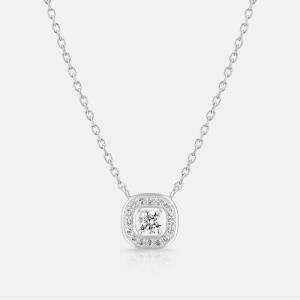 [메트로시티 주얼리][다이아1부] 디아만테 14K 화이트 네크리스 A213DN1220W4A