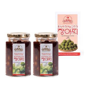 [기타](식품명인) 홍쌍리 청매실농원 고추장장아찌 220g x 2개