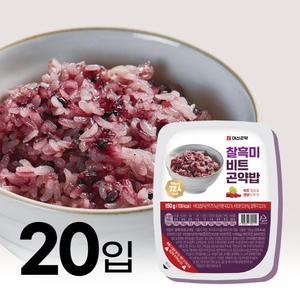 대신곤약 찰흑미비트곤약밥 150g * 20개입