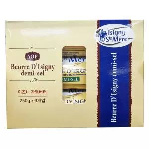 이즈니 AOP 가염버터롤 250g x 3개 /아이스발송