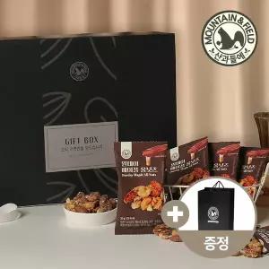 [산과들에] 프리미엄견과 원데이메이플올넛츠 50봉 선물세트+쇼핑백