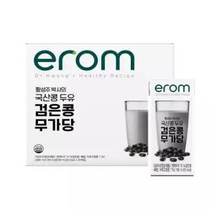 황성주 검은콩무가당두유190ml x 80팩