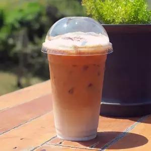 [원포장]98파이 24온스 아이스컵 720ml + 돔리드 뚜껑 100개 세트