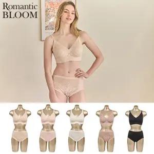 [신영와코루] 로맨틱블룸 레이스 프리컷 브라팬티 10종_R54_HOT