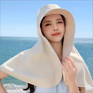 모자 햇빛가리개 자외선차단 완벽차단 모자 얼굴 햇빛차단 모자 썬캡 후드