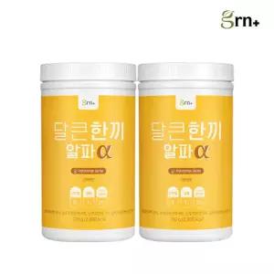 GRN 체중조절 맛있는 단백질 쉐이크 달큰한끼 알파 (단호박맛) 2박스