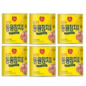 동원 살코기참치 1880gx6캔 박스 덕용 대용량 업소용 라이트스탠다드