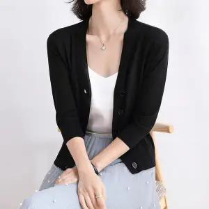 KARRA 딥브이넥썸머가디건_A4M1251