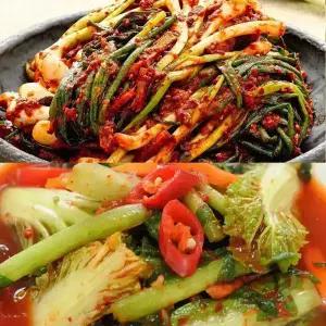 파김치 2kg + 열무김치 2kg 넉넉하고 알뜰한 가성비 구성