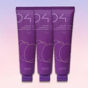 아모스 컬링에센스 2X 피치블라썸 NEW 150ml 3개 탄력웨이브 향좋은 헤어에센스크림