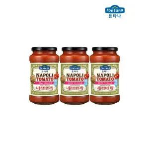 [하프클럽/]new  나폴리 저당 토마토 파스타소스 600g 3병