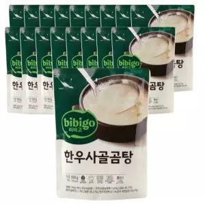 CJ 비비고 한우사골곰탕 500g 18개