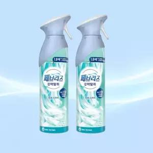 [페브리즈] 실내 차량 공기 탈취제 에어 강력 탈취 린넨 스카이 165g x 2개