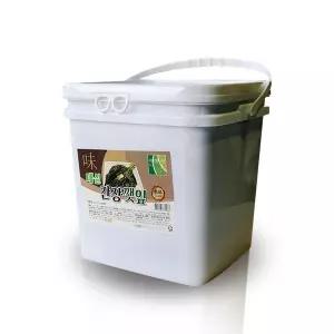 동아푸드/ 진미찬 매실간장깻잎10kg, 국내제조 간장깻잎절임