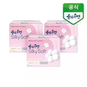 [깨끗한나라] 순수한면 실키소프트 슈퍼롱라이너 20개입 3팩