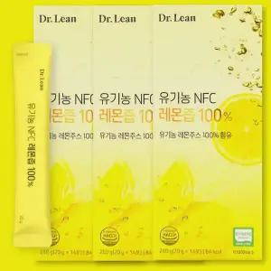 [셀러허브]닥터린 유기농 NFC 레몬즙 100% 레몬수 14포 x 3박스 레몬주스 (S33306314)