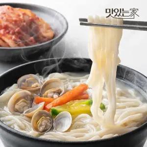50년정통 명동칼국수 3인분세트+마늘 겉절이김치 1kg