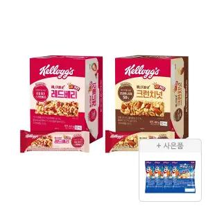 켈로그 에너지바 K 레드베리 420g(35g, 12입), 1개+에너지바 K 크런치넛 480g, 1개+증정(콘푸로스트 30g, 4개)