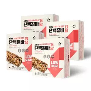 심플잇 저당 단백질바 (30g x 4입) x 4박스 / 프로틴바