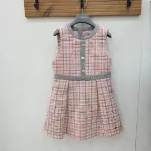 봄신상   핑크 트위드 원피스   R2411O610SH