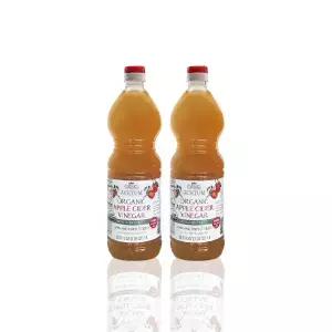 코스트코 ACETUM 유기농 사과 발효식초 1L x 2병 / 요리·음료·드레싱·다이어트 활용