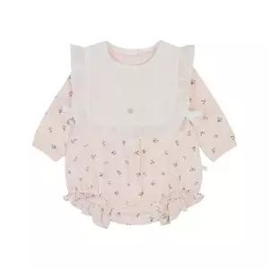 [더센트럴] 아가방 봄 엘리아모달바디수트(턱받이)(PINK)01T11755458