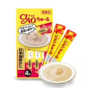 4SC-76 이나바 CIAO 챠오 츄르 닭가슴살&게 4P