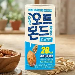 오트몬드 언스위트 190ml x24팩 / 저당 저칼로리