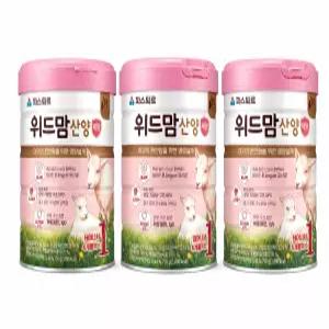 파스퇴르 위드맘 산양 제왕 1단계 750g, 3개