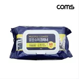 물티슈 크리너 깔끔 슈퍼 60매 클리너 청소 용 만능