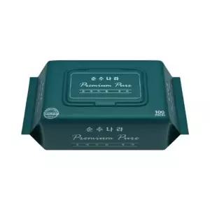 물티슈 크리너 순수나라 프리미엄 100매 320g 박스 20개입
