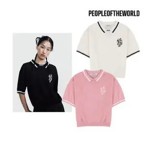 [최초가 99,000원]린넨 비스코스 카라 니트