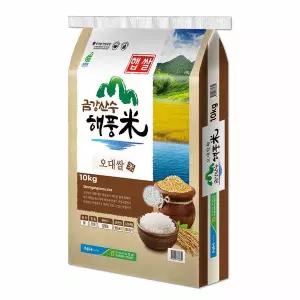 [더프레시]상등급 고성농협 해풍미 단일품종 오대쌀 10kg 25년산