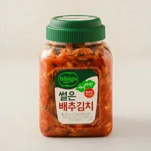 비비고 썰은 배추김치 용기 1.2kg 2개
