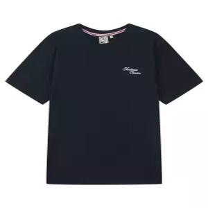[NBA] NBA HWC 백 아트웍 클래식 반팔 티셔츠(N252TS152P) NAVY