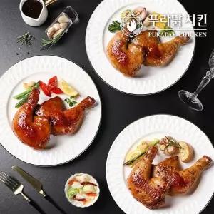 [푸라닭치킨] 통닭다리구이 3종 5팩 (블랙알리오2+파불로2+매콤악마1)