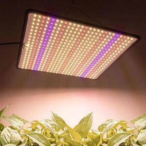그로우 텐트 LED 꽃재배용 퀀텀 보드 식물등 풀 스펙트럼 램프 실내 성장등 1200W